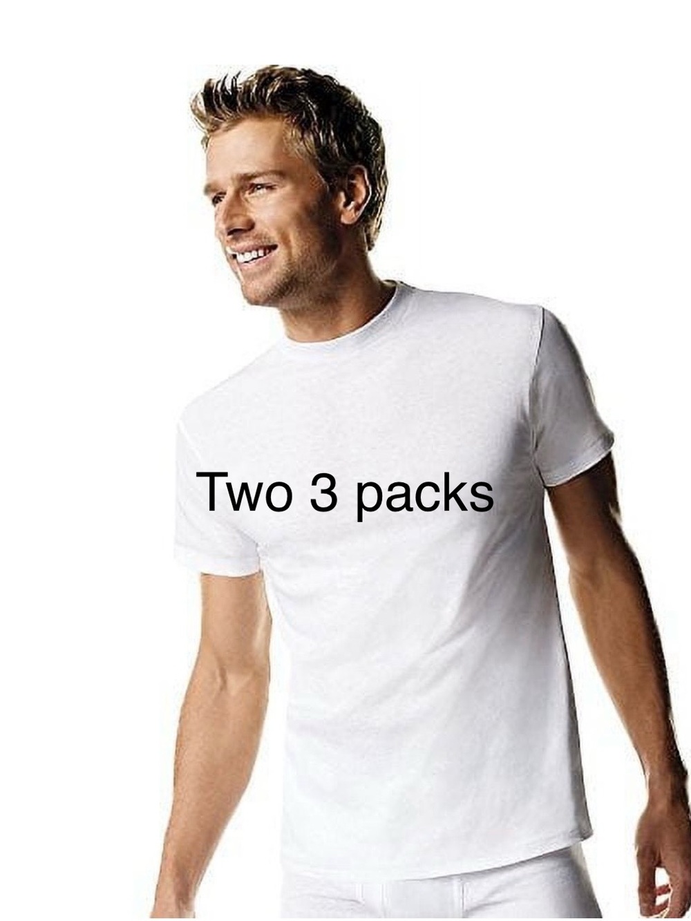 NWT Hanes White T-Shirts & V-Necks Size Medium